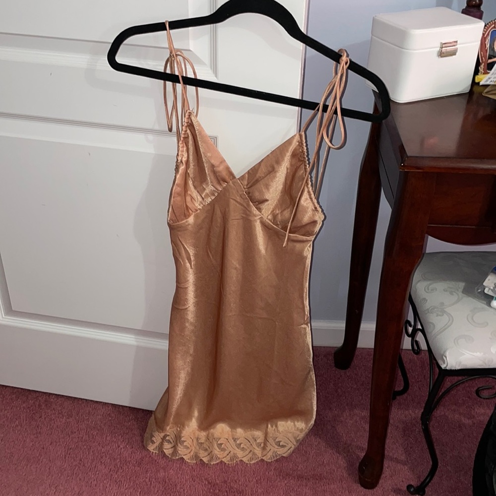 silk dress